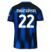 Billige Inter Milan Henrikh Mkhitaryan #22 Hjemmetrøye 2023-24 Kortermet